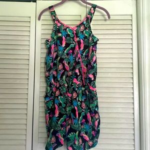 I’m selling a multicolored romper. Brand is Wonder Nation size juniors XXL (18)